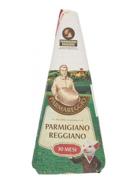 Сир пармезан Gran Terre Parmigiano Reggiano DOP витримка 30 місяців 500г, Італія id_10427 фото