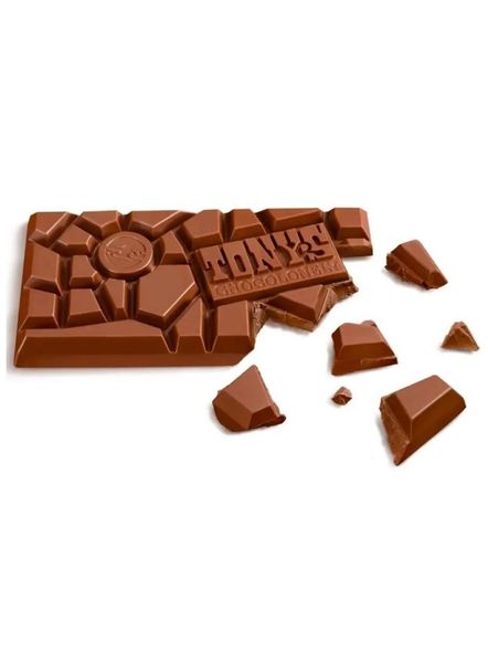 Молочний шоколад Tony's Chocolonely Milk Chocolate Vollmilch Schokolade 180г, Бельгія id_9803 фото