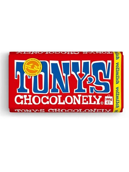 Молочний шоколад Tony's Chocolonely Milk Chocolate Vollmilch Schokolade 180г, Бельгія id_9803 фото