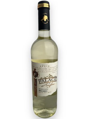 Вино біле сухе Palacio de Anglona Seleccion Macabeo 0.75л, Іспанія id_8565 фото