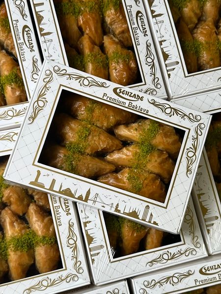 Пахлава шобєт фісташкова Sehzade Premium Baklava 380г, Туреччина id_10128 фото