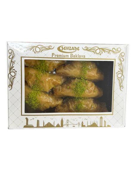 Пахлава шобєт фісташкова Sehzade Premium Baklava 380г, Туреччина id_10128 фото