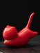 Підставка для пахощів "Червоний милий кіт" порцелянова для чайної церемонії, Китай id_9079 фото 1