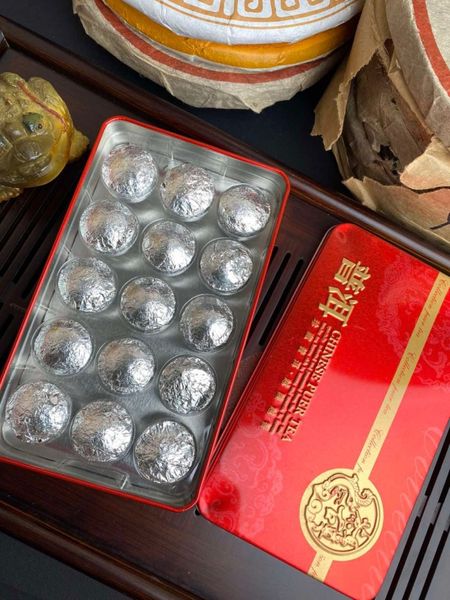 Подарунковий набір чаю Шен Пуер китайський класичний 15 шт по 5г id_8455 фото