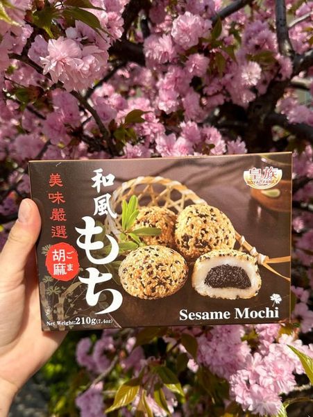 Японські тістечка Моті Royal Family Mochi Sesame з кунжутом 210г, Тайвань id_7346 фото