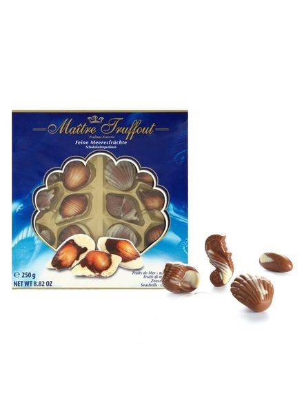 Цукерки з горіховою начинкою Maitre Truffout Feine Meeresfruchte 250г, Австрія id_757 фото