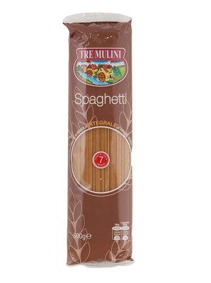 Спагетті цільнозернові Tre Mulini Spaghetti Pasta di Semola Integrale di Grano Duro 500г, Італія id_9285 фото