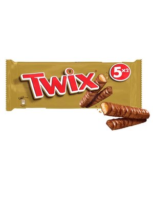 Батончики Twix Original 5шт 250г, Великобританія id_9919 фото