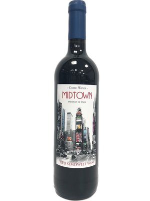 Вино Midtown червоне напівсолодке 11% 0.75л, Іспанія id_9131 фото