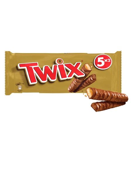 Батончики Twix Original 5шт 250г, Великобританія id_9919 фото