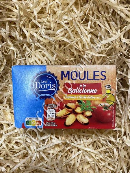 Мідії в томатному соусі з перчиком Les Doris Moules a la galicienne, Франція id_235 фото