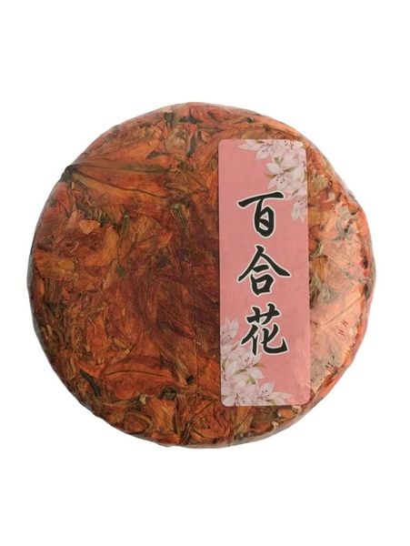 Чай з квітами лілії пресований 100г, Китай id_2363 фото