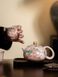 Чайник Сі Ши в стилі династії Сун "Полуничне кроленя" ручної роботи крижана глазур 180мл, Китай id_9091 фото 8