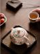Чайник Сі Ши в стилі династії Сун "Полуничне кроленя" ручної роботи крижана глазур 180мл, Китай id_9091 фото 5