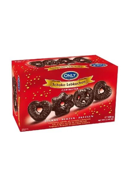 Імбирне печиво Only в темному шоколаді 500г, Австрія id_8067 фото