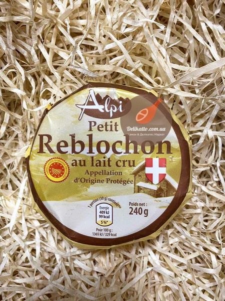Сир Реблошон Alpi Petit Reblochon au lait cru 240г Франція id_233 фото