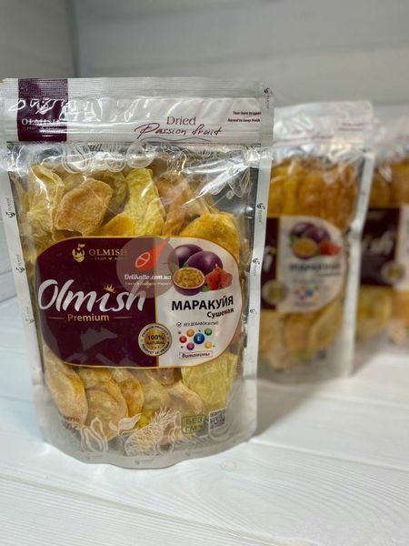 Маракуйя сушена без цукру натуральна Olmish Premium 500г, В'єтнам id_406 фото